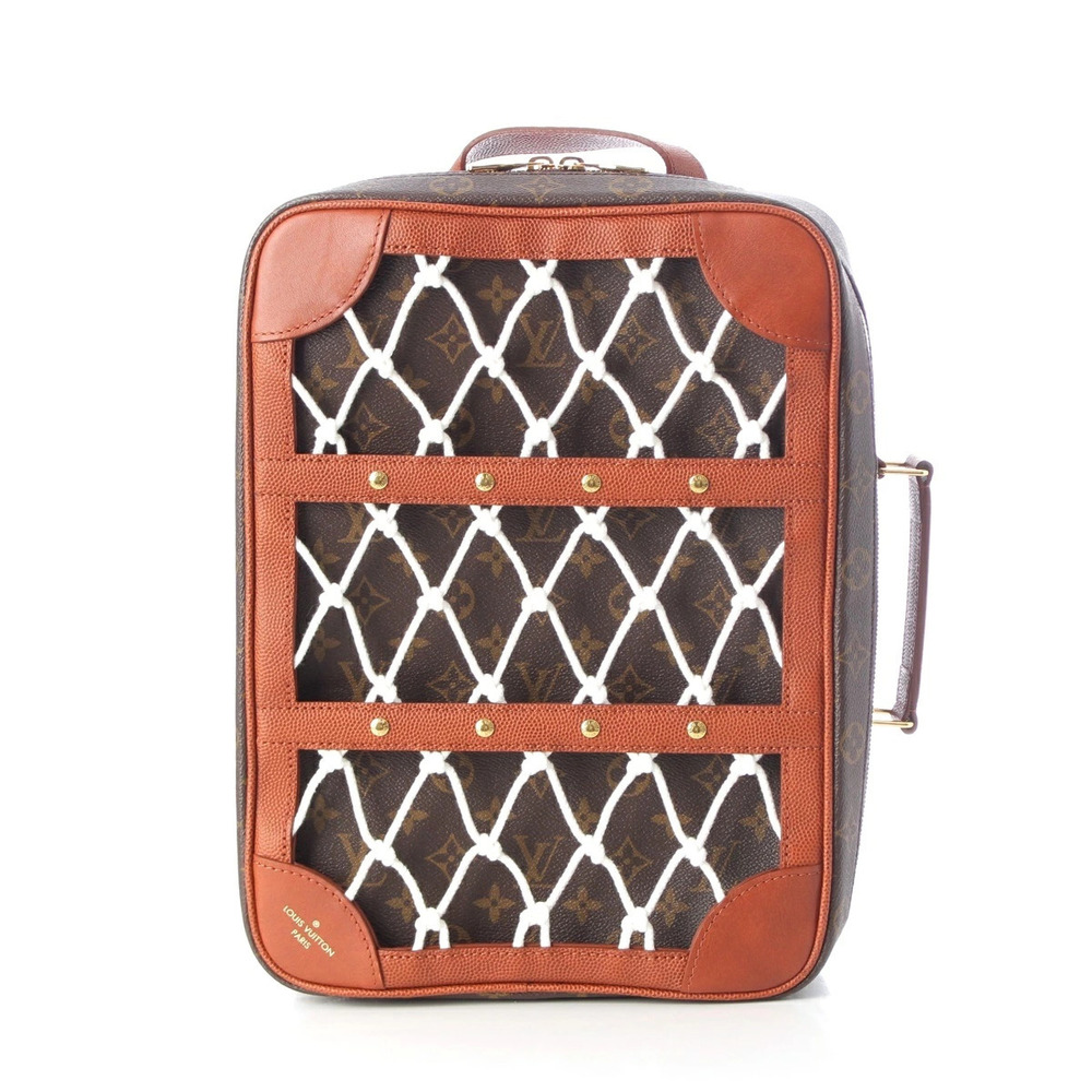 Louis Vuitton NBA Monogram Canvas Shoe Backpack Daypack Brown